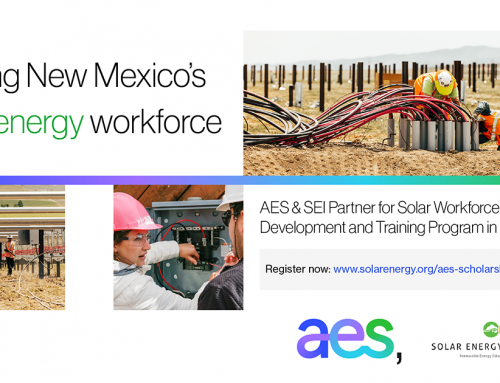 SEI and AES Launch Solar Workforce Development Program for New Mexico Residents